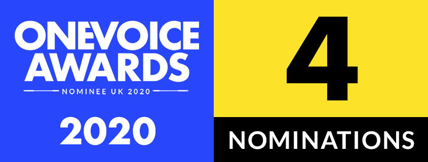 2020 one voice awards four nominations pete edmunds british voiceover
