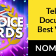 2025 one voice awards UK best overall performance television documentary banner