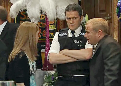 Coronation Street Television Rovers Return Pete Edmunds As PC Smith